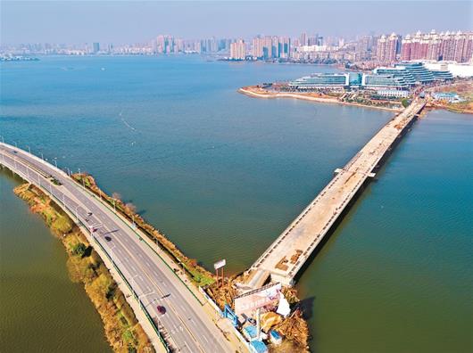 參加武漢美博會更方便了，只因南湖大橋或年內通車